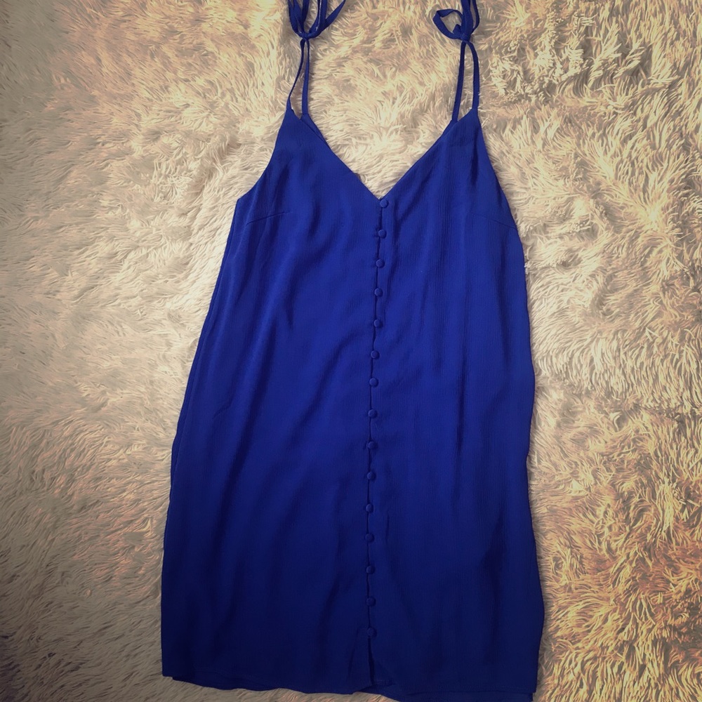 She + Sky Button Front Dress